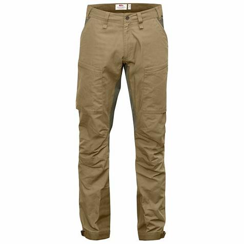 Fjallraven Abisko Hiking Pants Brown Singapore For Men (SG-13296)